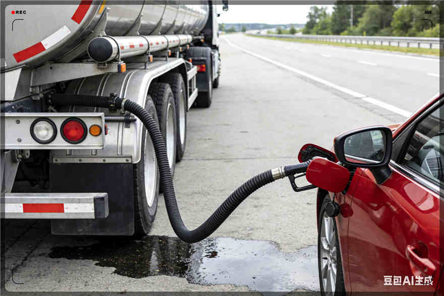 天桥区汽车救援送水案例